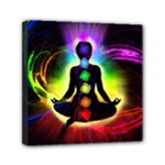 Chakra Design Mini Canvas 6  x 6  (Stretched)