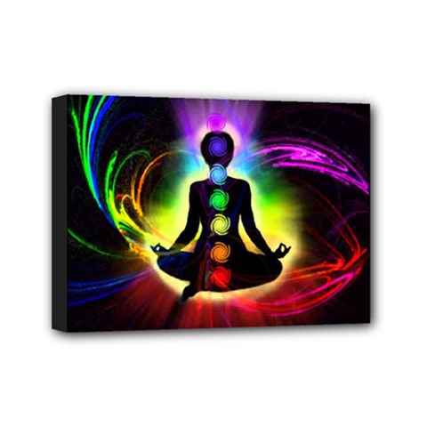 Chakra Design Mini Canvas 7  x 5  (Stretched) from ArtsNow.com