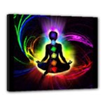 Chakra Design Canvas 20  x 16  (Stretched)