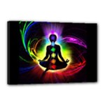 Chakra Design Canvas 18  x 12  (Stretched)