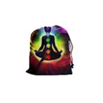 Chakra Design Drawstring Pouch (Small)