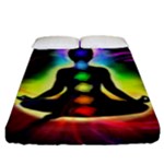 Chakra Design Fitted Sheet (King Size)