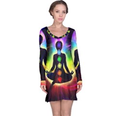 Long Sleeve Nightdress 