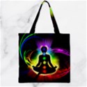 Zipper Grocery Tote Bag 