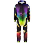 Chakra Design Hooded Jumpsuit (Men) 