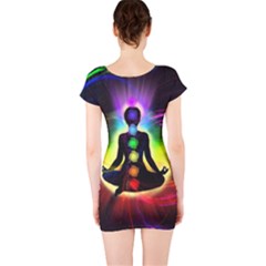 Short Sleeve Bodycon Dress Back