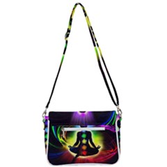 Shoulder Bag with Back Zipper 