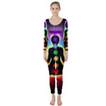 Chakra Design Long Sleeve Catsuit