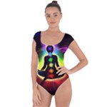 Chakra Design Short Sleeve Leotard 