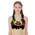 Chakra Design Sports Bra with Border