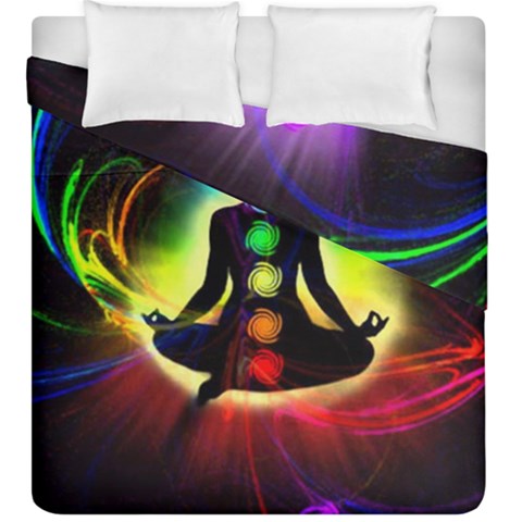 Chakra Design Duvet Cover Double Side (King Size) from ArtsNow.com