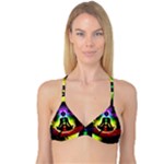 Chakra Design Reversible Tri Bikini Top
