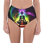 Chakra Design Reversible High-Waist Bikini Bottoms