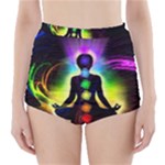 Chakra Design High-Waisted Bikini Bottoms