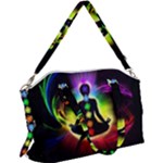 Chakra Design Canvas Crossbody Bag