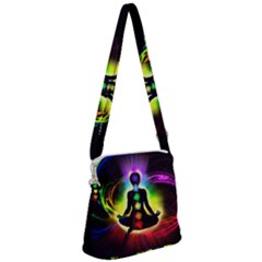 Zipper Messenger Bag 