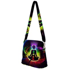 Zipper Messenger Bag 