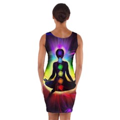 Wrap Front Bodycon Dress 