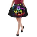 Chakra Design A-Line Pocket Skirt