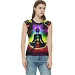 Chakra Design Women s Raglan Cap Sleeve Tee