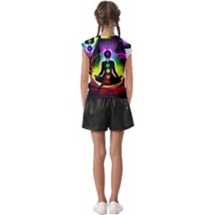 Kids  Raglan Cap Sleeve T-Shirt 