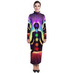 Turtleneck Maxi Dress 