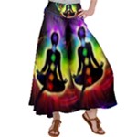 Chakra Design Satin Palazzo Pants