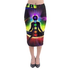 Midi Pencil Skirt 