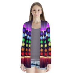 Drape Collar Cardigan 