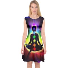 Capsleeve Midi Dress 