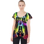 Chakra Design Lace Front Dolly Top