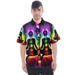 Chakra Design Men s Short Sleeve Shirt