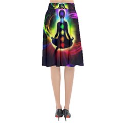 Flared Midi Skirt 