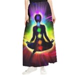 Chakra Design Maxi Chiffon Skirt