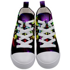 Kids  Mid-Top Canvas Sneakers 