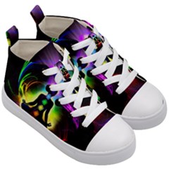 Kids  Mid-Top Canvas Sneakers 