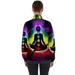 Women s High Neck Windbreaker 