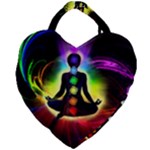 Chakra Design Giant Heart Shaped Tote