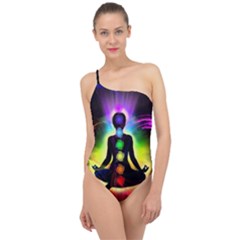 Classic One Shoulder Swimsuit 