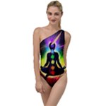 Chakra Design To One Side Swimsuit