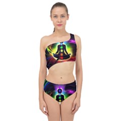 Spliced Up Two Piece Swimsuit 