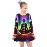 Chakra Design Kids  Long Sleeve Dress