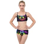 Chakra Design Layered Top Bikini Set