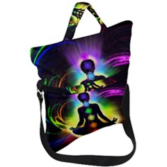 Fold Over Handle Tote Bag 