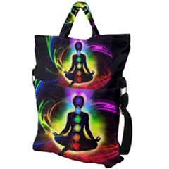 Fold Over Handle Tote Bag 