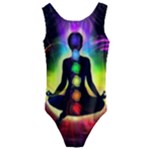 Chakra Design Kids  Cut-Out Back One Piece Swimsuit