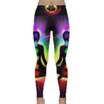 Chakra Design Lightweight Velour Classic Yoga Leggings