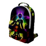 Chakra Design Flap Pocket Backpack (Large)