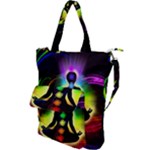 Chakra Design Shoulder Tote Bag