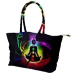 Chakra Design Canvas Shoulder Bag